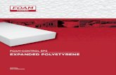 FOAM-CONTROL EPS EXPANDED POLYSTYRENE · 2020. 12. 12. · Foam-Control EPS products can be manufactured with Perform Guard, a proven and safe additive. that effectively resists termites.*