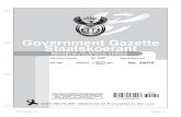 Government Gazette Staatskoerant - National Treasury 28 - for... · 2011. 3. 8. · 2 No. 34070 GOVERNMENT GAZETTE, 4 MARCH 2011 IMPORTANT NOTICE The Government Printing Works will
