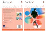 Vocabulary4 · 2016. 11. 27. · Peter Watcyn-Jones and Mark Farrell Test Your Vocabulary 4 is the fourth in a series of five best-selling Test Your Vocabulary books. This fully revised