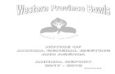 Western Province Bowling Association · 2020. 7. 3. · - 2 - HONORARY LIFE MEMBERS CJ Nortier,Mrs M Boonzaier,I Travers-Phillips,G Donaldson, Mrs E Bosman, Mrs A Gerber, S Martinengo,