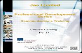 Proposal to Conduct Training - Jae LimitedCommunications Training Jae Limited P.O. Box 59909 Potomac, MD 20859 301.948.7636 fax 888.276.1998 GS-02F-0097N Overview of Jae Limited and