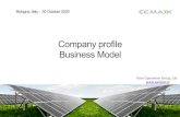 Company profile Business Model - EEMAXX - Company profile  20203010.pdf · Company profile Business Model Kren Operations Group, Ltd.  Bologna, Italy - 30 October 2020