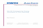 RWTH Aachen University · The DP Framework for Proving Termination of Term Rewriting Von der Fakult¨at fur¨ Mathematik, Informatik und Naturwissenschaften der Rheinisch-Westfalischen