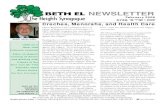 NEWSLETTER - Beth ElNEWSLETTER Beth El - The Heights Synagogue builds vibrant Jewish community. We welcome all in participatory, traditional, egalitarian worship and learning. Rabbi