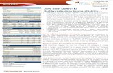 Healthy realisations boost profitability….content.icicidirect.com/mailimages/IDirect_JSWSteel.pdf · 2017. 2. 17. · JSW Steel augmented its steel producing capacity from 14.3