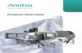 K3270-B-1 EL AI製品ラインナップ ブロシュア...Anritsu checkweigher with unique features minimizes "a double product error" that can occur easily on high-speed production
