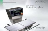 Gluck Industrial Technologies S.A. de C.V.First Anritsu checkweigher [Main model: K5011 • Maximum speed: 150 products/min Scale value: 0.5 g • Maximum accuracy: ±0.5 g 8 (Eight)