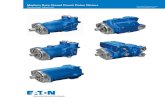 Medium Duty Closed Circuit Piston Motors Technical Manual … · 4 EATON Medium Duty Piston Motors E-MOPI-TM001-E4 September 2017 Features & Benefits • Compact - Ease of Installation