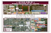 E. Palm Drive & US 1 Florida City, FL 33034 · Prime Parcels on 9. E. Palm Drive & US 1 . Florida City, FL 33034 . Ideal for Retail, Restaurant, Medical Facility, Office or Bank .