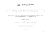 Proyecto Fin de Carrera - COnnecting REpositories · 2020. 4. 26. · Proyecto Fin de Carrera . DISEÑO DE UN MODELO SEMIEMPÍRICO DE CODIGESTIÓN ANAEROBIA “MEMORIA” Autor .