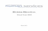 Division Directives - Utahdsamh.utah.gov/pdf/contracts_and_monitoring/FY18 Division...DSAMH FY2018 DIRECTIVES I. The Local Authority shall refer to the contract, state and federal