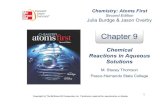 Second Edition Julia Burdge & Jason Overbyacidic hydrogen atoms. Polyproticacids lose protons in a stepwise fashion: H2SO4(aq) H+(aq) + HSO4(aq) – – HSO4(aq) H+(aq) + SO 4(aq)