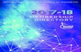MEMBERSHIP DIRECTORY...201-2018 MEMBERSHIP DIRECTORY 3 COMPANY CITY PHONE FAX Coffeeville Insurance Agency Coffeeville (662) 675-2655 (662) 675-2657 Collins Insurance Agency New Albany