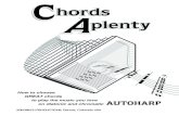 Companion MIDI files are available - The Dulcimer Lady · 2017. 6. 19. · Seventh Chords ... Chords Aplenty INTRODUCTION History points to the autoharp as a diatonically tuned, chorded