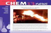 EDITOR University of Waterloo, … · 2014. 7. 17. · May 2014/Chem 13 News 3 Letters to the editor ∙ The use of the demonstration “A Colorful Catalyst” by Meridith Rahman