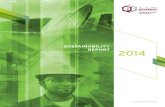SUSTAINABILITY REPORT 2014 - Qatargas...G4 guidelines, the International Petroleum Industry Environmental Conservation Association (IPIECA) / American Petroleum Institute (API) / International