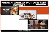 French Vanilla MCT Oil Powder