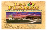 LAS FLAMASlasflamas.com/images/menu.pdf · CARNE ASADA BURRITO $16.95 A delicious skirt steak burrito, topped with Ranchero sauce, melted cheese, sour cream, guacamole, and pico de