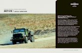 MEDIUM TACTICAL VEHICLE REPLACEMENT MTVR ......2012/09/05  · MTVR MK36 Wrecker. The Oshkosh Defense ® Medium Tactical Vehicle Replacement (MTVR) wrecker offers the power and performance
