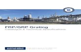 Catalogue & Technical Speciﬁcations€¦ · Our FRP/GRP gratings does not corrode like steel gratings and therefore used in corrosive environments to reduce maintenance costs. It