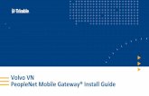 Volvo Pre-2018 VN PMG Install Guide - Trimble Transportation · 2020. 12. 7. · Volvo VN PeopleNet Mobile Gateway® Install Guide. Hardware Overview Power Assembly Display Cable