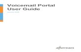 Voicemail Portal User Guide · 2020. 1. 24. · Voicemail greeting settings allow you to configure the greeting played to callers who reach your voicemail. These greetings include