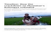 Timeline: How the crackdown on Myanmar's Rohingya unfolded · Web viewHundreds of thousands of Rohingya fled Myanmar after a bloody military crackdown in 2017, leading to accusations