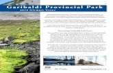 1 Garibaldi Provincial Park page.pdf · 2020. 4. 15. · Garibaldi Provincial Park, located in the traditional territory of the Squamish people, forms much of the backdrop to Whistler