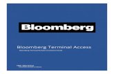 Bloomberg Terminal Remote Connection Guide · 2021. 2. 12. · Remote access to Bloomberg terminal HEC MONTRÉAL 2 As part of your finance courses, you will be required to use a virtual
