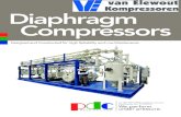 Diaphragm Compressors · 2015. 11. 13. · MACHINES . C O M Providing World-Class Diaphragm Compressors PDC Machines is an ISO 9001:2008 certified company that provides engineered
