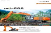 HYDRAULIC EXCAVATOR...ZAXIS-5G series HYDRAULIC EXCAVATOR Model Code : ZX200-5G / ZX200LC-5G / ZX210H-5G / ZX210LCH-5G ZX210K-5G /ZX210LCK-5G Engine Rated Power : 125 kW (168 HP) Operating