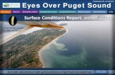 Publication No. 18- 03-070 Eyes Over Puget Sound · Surface Conditions Report, winter 2018 Eyes Over Puget Sound. Publication No. 18- 03-070. Up-to-date observations of water quality