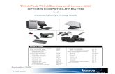 Customer-for-Life Selling Guide...ThinkPad, ThinkCentre, and Lenovo 3000 OPTIONS COMPATIBILITY MATRIX And Customer-for-Life Selling Guide What’s Inside Customer-for-Life (CFL) Selling