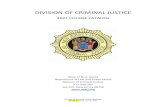 DIVISION OF CRIMINAL JUSTICE - Government of New Jersey · 1/8/2021  · Division of Criminal Justice Academy 2021 Course Calendar This course, mandated pursuant to N.J.S.A.40a: 14-7.1