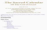 Sacred Calendar Booklet A Voice In The Wilderness · 2018. 5. 8. · A FREE printed copy of the Sacred Calendar booklet is available upon request. Please complete our Information