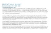 GCSE Triple Science - Chemistry Curriculum Overview 2020-2021brineleas.cheshire.sch.uk/Docs/Curriculum/GCSE... · Applied science, Chemistry A level, Forensic science, Chemistry,