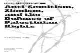 EXPANDED SECOND EDITION Anti-Semitism, Zionism, and ......Anti-Semitism, Zionism, and the Defense of Palestinian Rights by Suzanne Weiss A Socialist Voice Pamphlet $2.00 EXPANDED SECOND