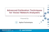 Advanced Calibration Techniques for VNAsarpg-serv.ing2.uniroma1.it/.../Advanced_VNA_calibration.pdf · 2015. 6. 30. · Advanced VNA Calibration © Agilent Technologies, Inc. 2006