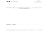 The Ecological Footprint of Luxembourg · 2020. 8. 13. · specific Ecological Footprint calculations and to publish national footprint studies. Ecological Footprint studies have
