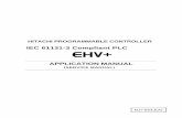 EHV+ APPLICATION MANUAL...Sep. 2010 NJI-564A(X) 3 .NET framework V3.5 installation added. Oct. 2010 NJI-564B(X) 4 Note about symbol configuration added. Aug. 2011 NJI-564C(X) 5 Revised