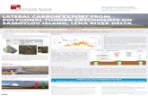 Lateral carbon export from polygonal tundra catchments on ......Lateral carbon export from polygonal tundra catchments on Samoylov Island, Lena River Delta CEN Center for Earth System