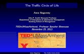 Anna Nagurney - John F. Smith Memorial Professor ...supernet.isenberg.umass.edu/visuals/TEDxUMassAmherst_Na...Anna Nagurney The Traﬃc Circle of Life The Existing Internet Much of