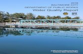 2018 BALTIMORE CITY DEPARTMENT OF PUBLIC WORKS … Water Quality Report...Jan 01, 2018  · Uncovered reservoirs used to store treated drinking water can be open to contamination from