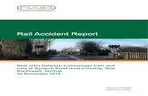 Rail Accident Report - GOV.UK · crossing predictor equipment. 13 Each of these organisations freely co-operated with the investigation. 2 ‘Sprinter’ permissible speeds were originally