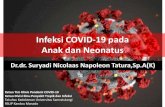 Tatalaksana Covid pada Anak dan Neonatus. dr. Suryadi... · 2020. 4. 29. · Anak dan Neonatus Dr.dr. Suryadi Nicolaas Napoleon Tatura,Sp.A(K) Ketua Tim Klinis Pandemi COVID-19 ...