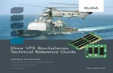 Elma VPX Backplanes Technical Reference Guide...The backplane Slot Profile table describes the height, type of slot (centralized, distributed or hybrid), the pitch, RTM connector,