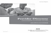 Provider Directory Commonwealth Coordinated Care Plus - Anthem · 2021. 2. 15. · Your Anthem HealthKeepers Plus (Anthem CCC Plus) team is here to help you get the care you need