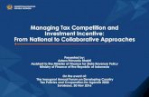 Managing Tax Competition and Investment Incentive: From ... · 90. 110. 130. 150. 170. 190. 210. 2009 2010 2011 2012 2013 2014 2015 2016p 2017p 2018p 2019p 2020p 2021p