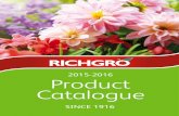 2015-2016 Product Catalogue - Richgro Garden Products...Catalogue. Australian gardeners have been bringing their gardens to life with Richgro since 1916. As one of Australia’s leading