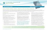new england legislative roundup - Clean Water Action England Currents v1.pdf New England Currents | Spring Update 2013 2013 new england legislative roundup n CT News, pages 4 and 5